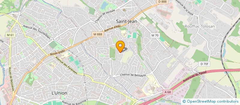localisation de l'entreprise FM3J à SAINT-JEAN