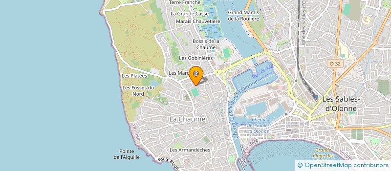 localisation de l'entreprise FM6IMMO à LES SABLES D'OLONNE