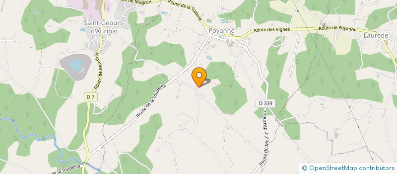 localisation de l'entreprise FMA  POYANNE