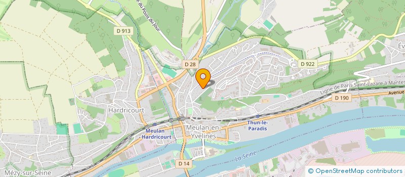 localisation de l'entreprise FMA  MEULAN-EN-YVELINES