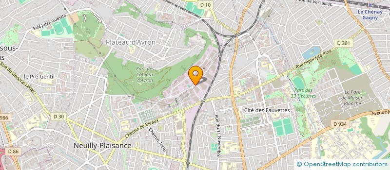 localisation de l'entreprise FMA AGENCEMENT  NEUILLY-SUR-MARNE