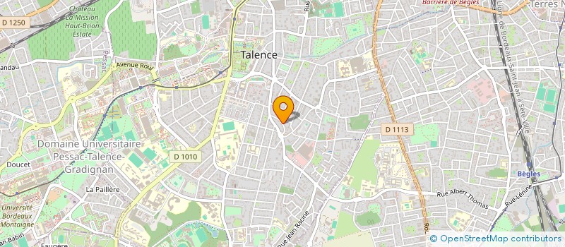 localisation de l'entreprise FMA AUDIT ET EXPERTISE  TALENCE