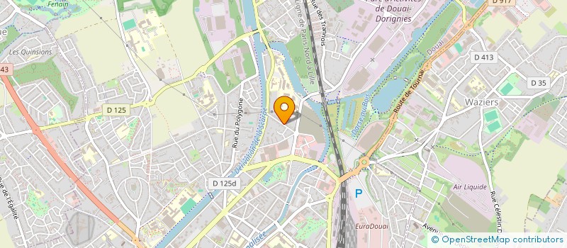 localisation de l'entreprise FMA CONSULT à DOUAI