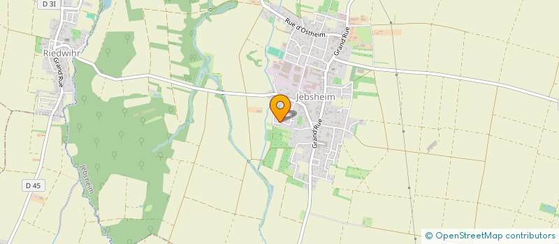 localisation de l'entreprise FMA EXPERTISES  JEBSHEIM