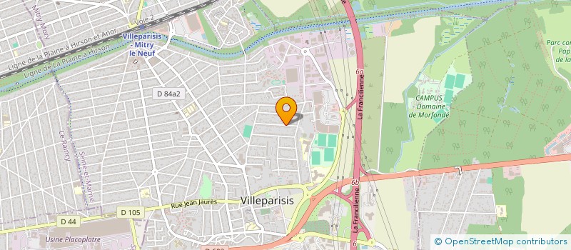 localisation de l'entreprise FMA GROUP  VILLEPARISIS