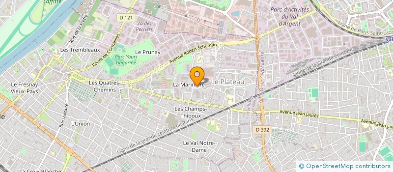 localisation de l'entreprise FMA INFO  SARTROUVILLE
