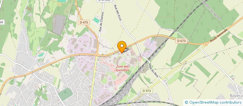 localisation de l'entreprise FMA INVESTISSEMENTS à DOLE