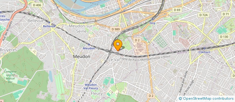 localisation de l'entreprise FMA-IT à ISSY-LES-MOULINEAUX