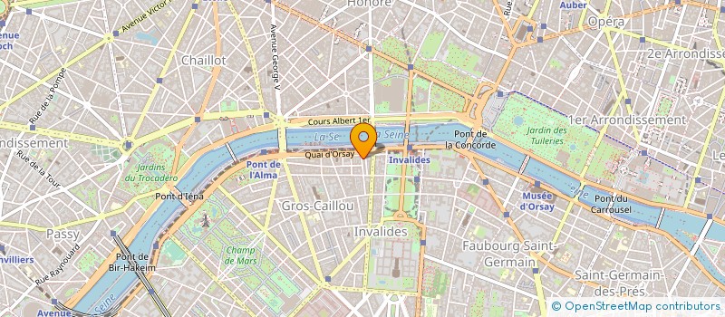 localisation de l'entreprise FMA MARIAGES à PARIS