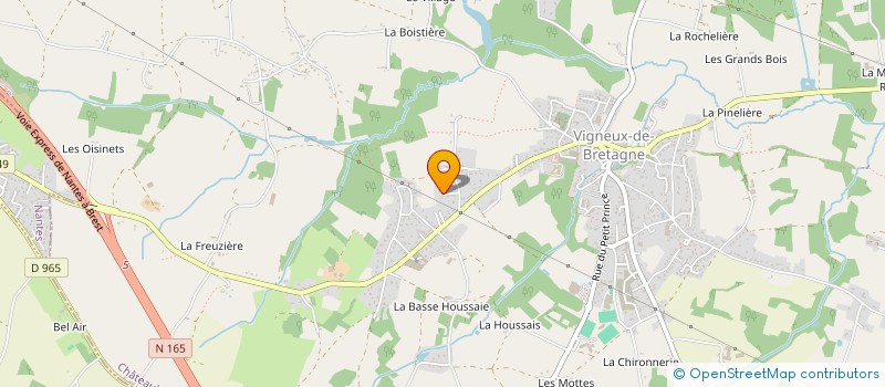 localisation de l'entreprise FMA PATRIMOINE  VIGNEUX-DE-BRETAGNE