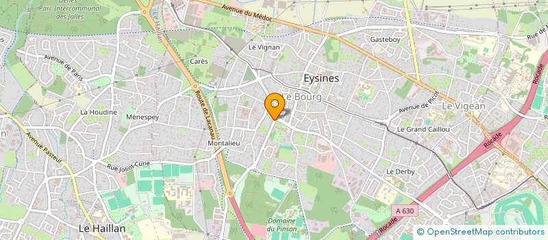localisation de l'entreprise FMA RENO SERVICES à EYSINES