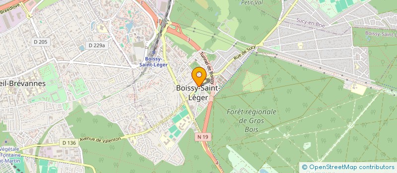 localisation de l'entreprise FMAC MONTAGE à BOISSY-SAINT-LEGER