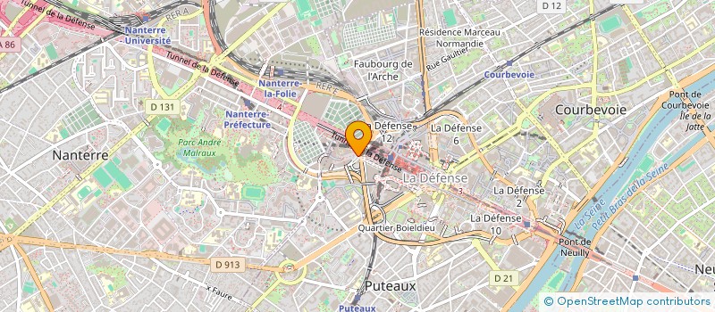 localisation de l'entreprise FMAD  PUTEAUX