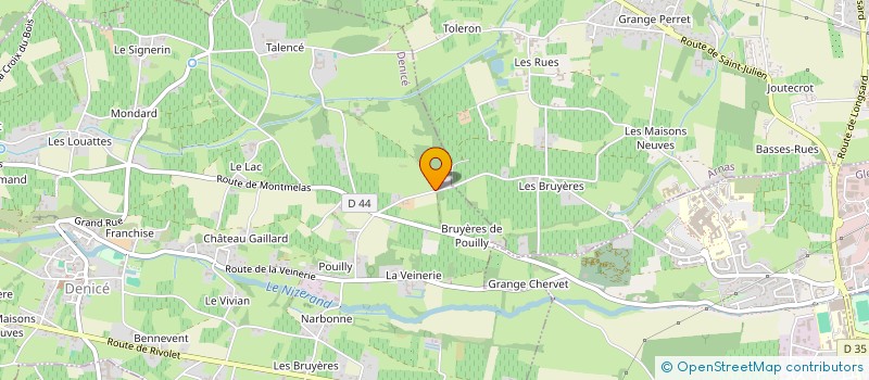 localisation de l'entreprise FMADVANCE  DENICE