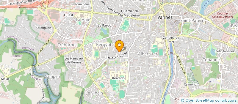 localisation de l'entreprise FMAG à VANNES