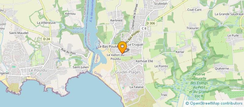 localisation de l'entreprise FMAR  GUIDEL