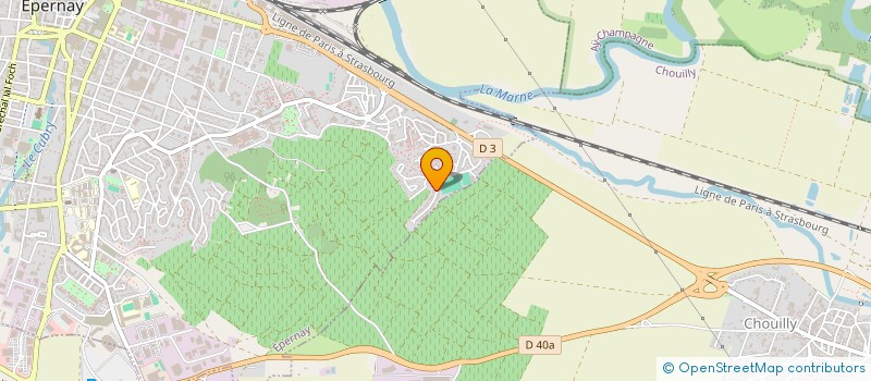localisation de l'entreprise FMB  EPERNAY