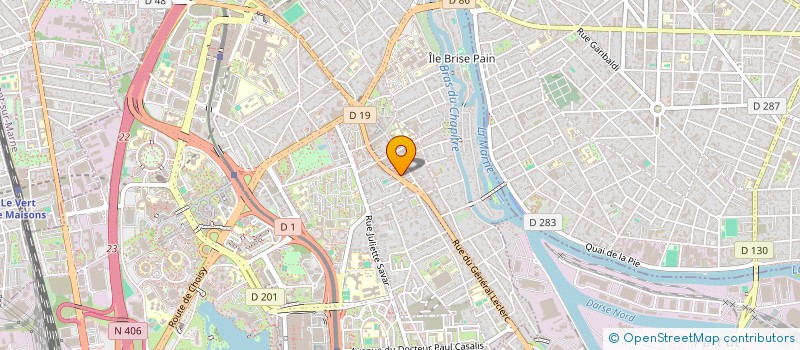 localisation de l'entreprise FMB 94 à CRETEIL