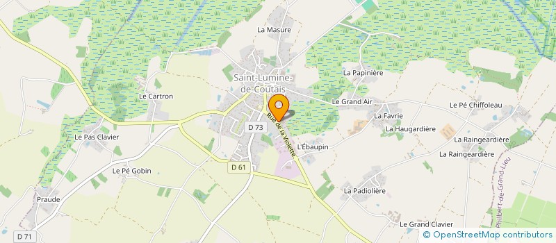 localisation de l'entreprise FMB AGRI à SAINT-LUMINE-DE-COUTAIS