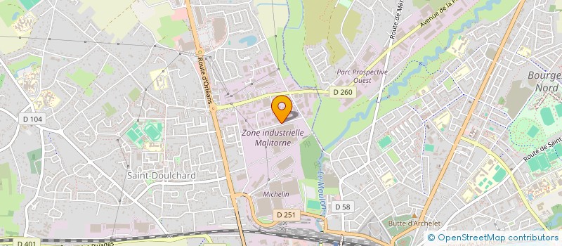 localisation de l'entreprise FMB AUTO  SAINT-DOULCHARD