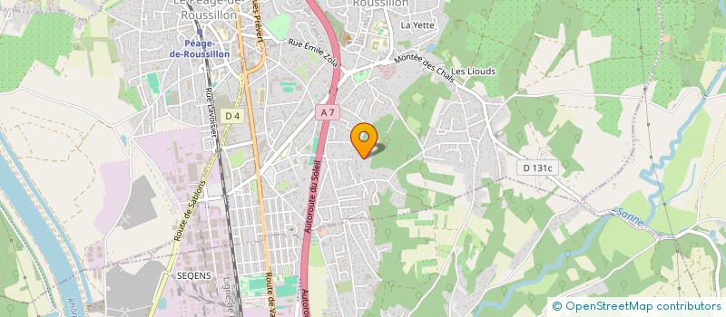 localisation de l'entreprise FMB CONSEILS  ROUSSILLON