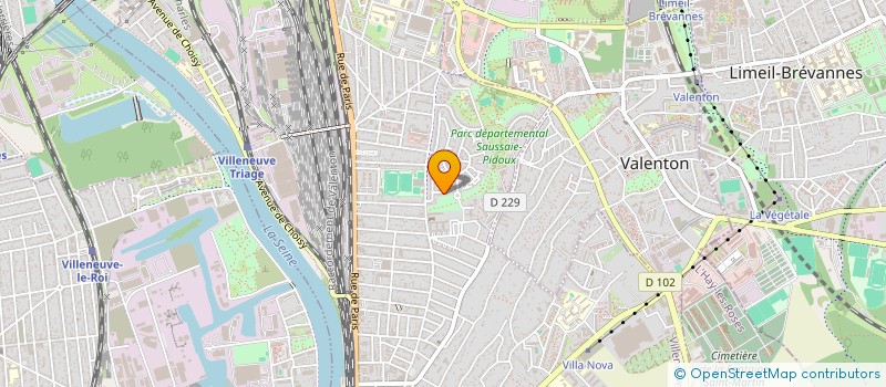 localisation de l'entreprise FMB CORP  VILLENEUVE-SAINT-GEORGES