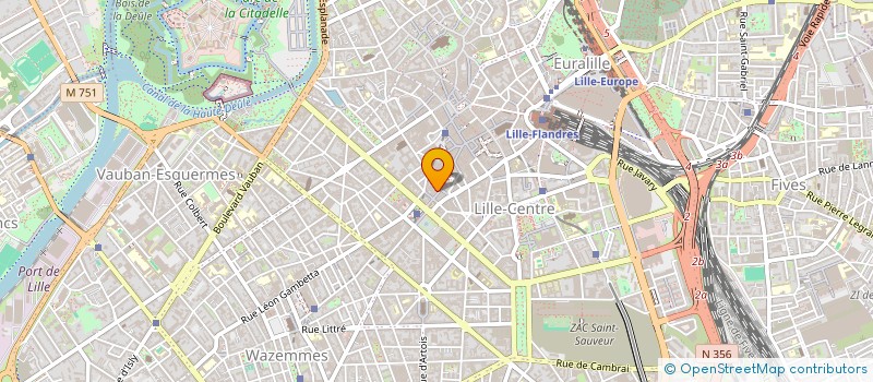 localisation de l'entreprise FMB6 à LILLE