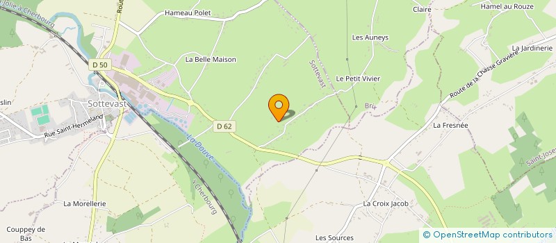 localisation de l'entreprise FMBR  SOTTEVAST