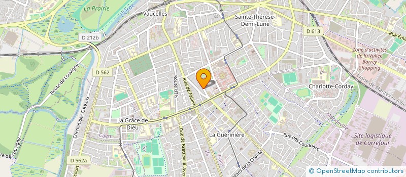 localisation de l'entreprise FMC à CAEN