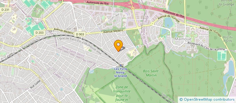 localisation de l'entreprise FMC  ROMILLE