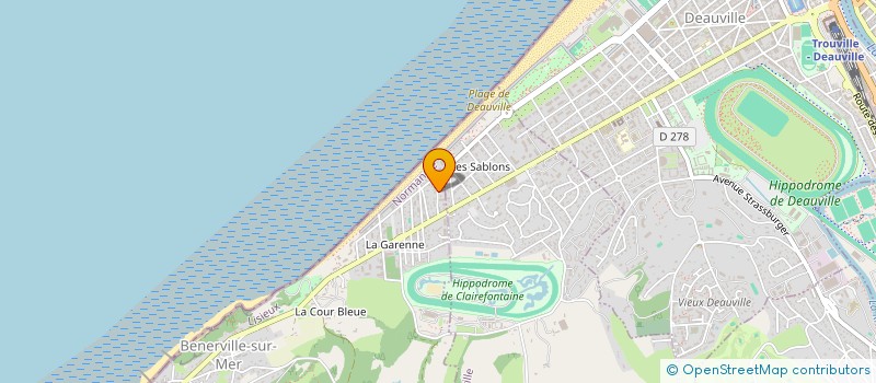 localisation de l'entreprise FMC  BENERVILLE-SUR-MER