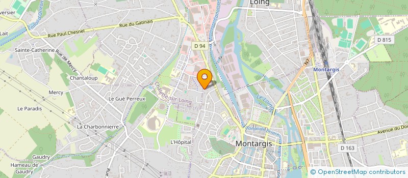 localisation de l'entreprise FMC à MONTARGIS