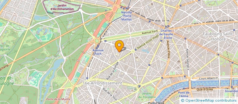 localisation de l'entreprise FMC ACOBI  PARIS