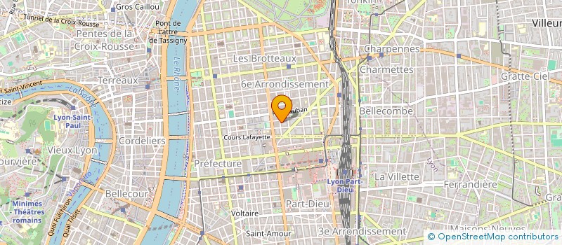 localisation de l'entreprise FMC CAPITAL  LYON