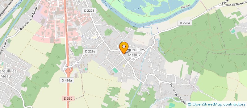 localisation de l'entreprise FMC CHAUFFEUR à NANTEUIL-LES-MEAUX