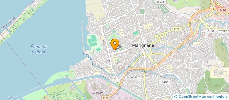 localisation de l'entreprise FMC CONSTRUCTION à MARIGNANE