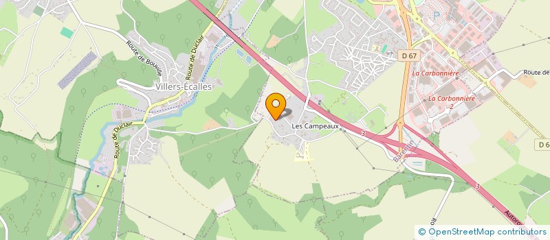 localisation de l'entreprise FMC DUNE  BARENTIN