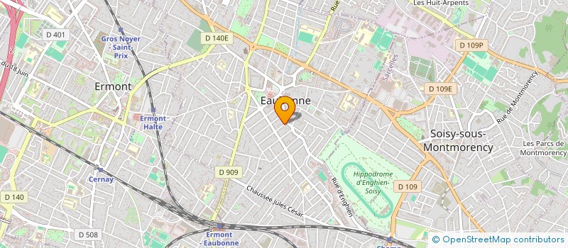 localisation de l'entreprise FMC FINANCE à EAUBONNE