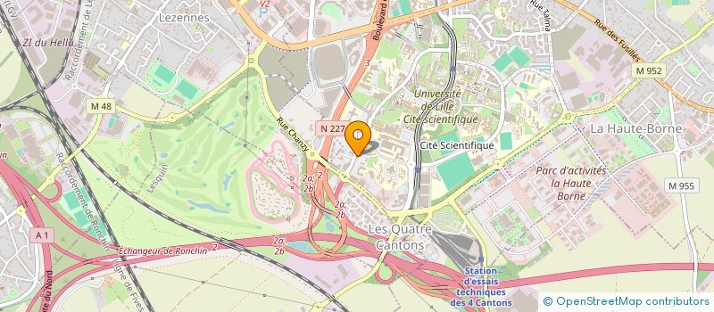 localisation de l'entreprise FMC HOLDING  VILLENEUVE-D'ASCQ