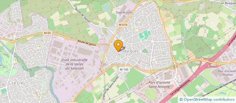 localisation de l'entreprise FMC IMMOBILIER à VENDARGUES