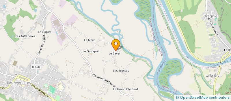 localisation de l'entreprise FMC INCEPTION  LES AVENIERES VEYRINS-THUELLIN