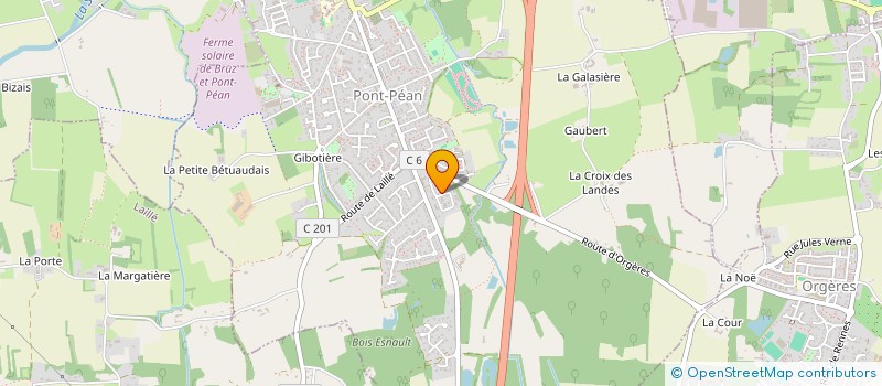 localisation de l'entreprise FMC MOTORSPORT  PONT-PEAN