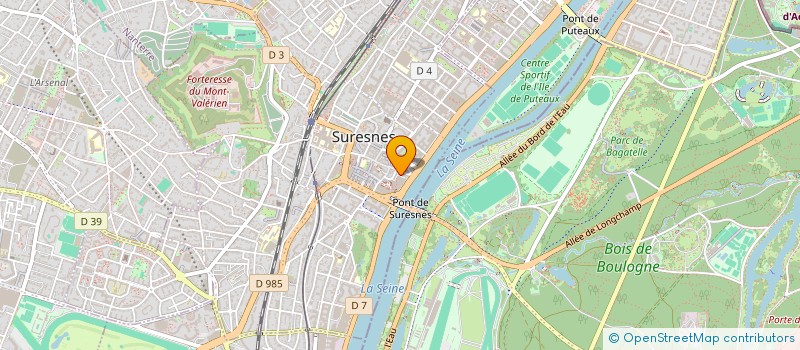 localisation de l'entreprise FMC PATRIMOINE  SURESNES