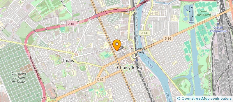 localisation de l'entreprise FMCE à CHOISY-LE-ROI