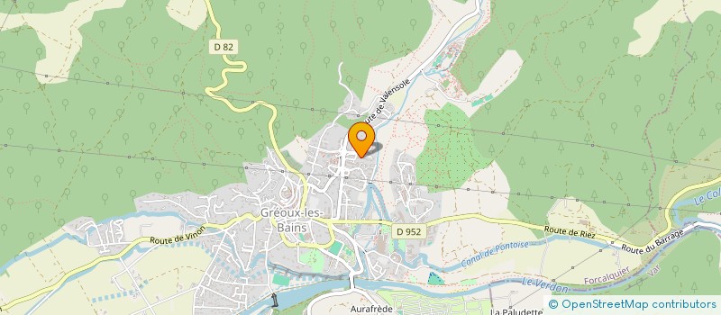 localisation de l'entreprise FMCM  GREOUX-LES-BAINS