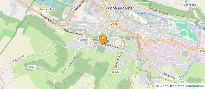 localisation de l'entreprise FMCP VOISIN à PONT-AUDEMER