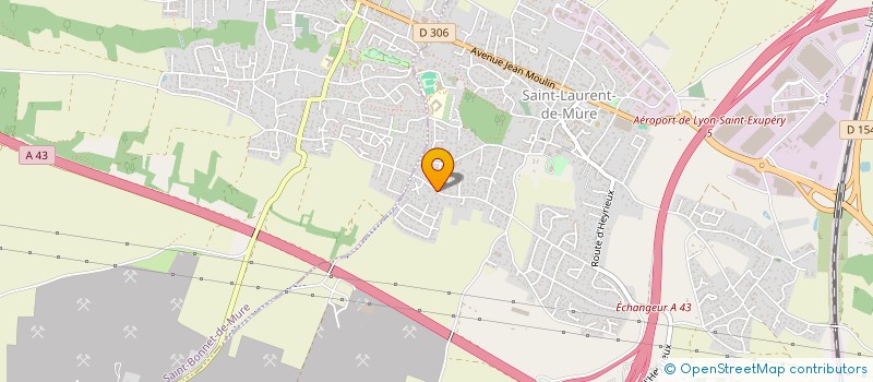 localisation de l'entreprise FMD-BTP  SAINT-LAURENT-DE-MURE