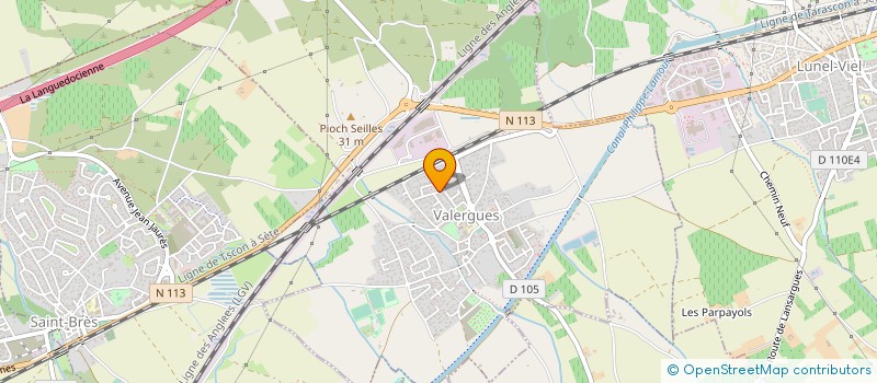 localisation de l'entreprise FMD CARRELAGE  VALERGUES