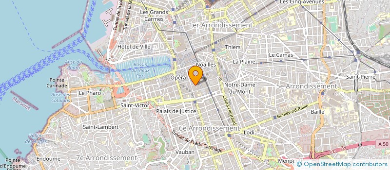 localisation de l'entreprise FMD GROUPE FRANCE MARKE DIRECT à MARSEILLE