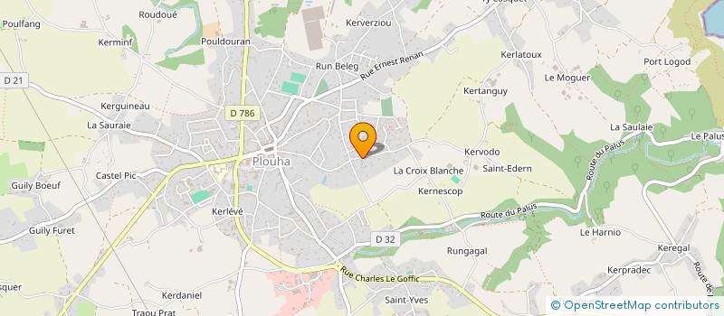 localisation de l'entreprise FMD IMMO  PLOUHA